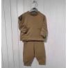 Ensemble jogging beige bébé garçon